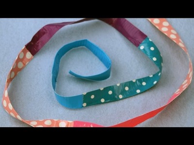 How to make a duct tape strap|Sophie's World