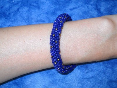 How To Make A Starry Night Beaded Bracelet - DIY Style Tutorial - Guidecentral