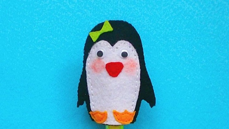 How To Make A Toy  Penguin Finger Puppet - DIY Crafts Tutorial - Guidecentral