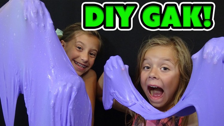 →HOW TO MAKE GAK← | DIY | WE ANSWER THAT EPISODE 41 | SMELLYBELLY TV