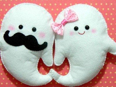 How To Make Mr. And Mrs. Ghost Plushies - DIY Crafts Tutorial - Guidecentral