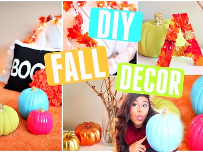 Make Your Room Cozy for Fall! | Easy DIY Fall Room Decor! 2015