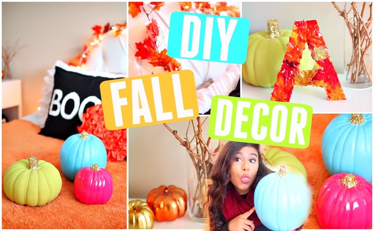 Make Your Room Cozy for Fall! | Easy DIY Fall Room Decor! 2015
