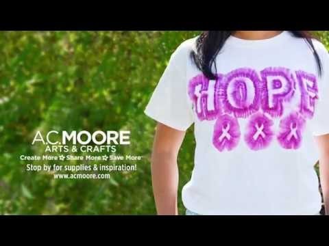 One More Minute: DIY Your Support for Breast Cancer Awareness