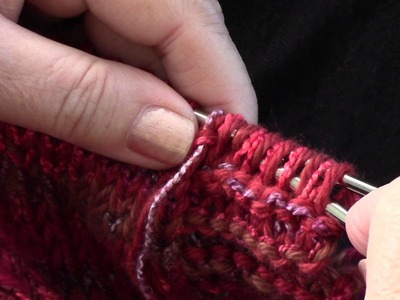 OOPS!  HOW DO I RIP BACK MY KNITTING?