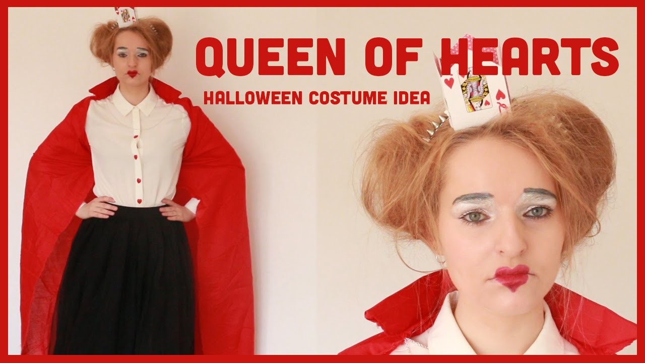 Queen Of Hearts Halloween Diy Costume Inspiration