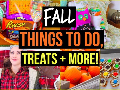 What to do When You're Bored in Fall! DIY Treats, Outfit, Things to do & more!