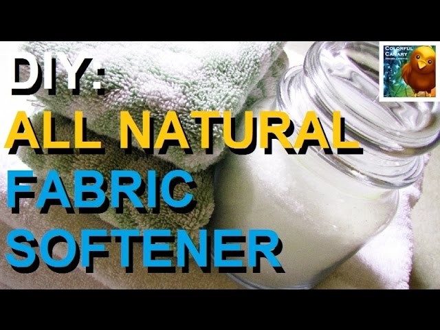 1 Ingredient All Natural Fabric Softener! Cheap & Non Toxic