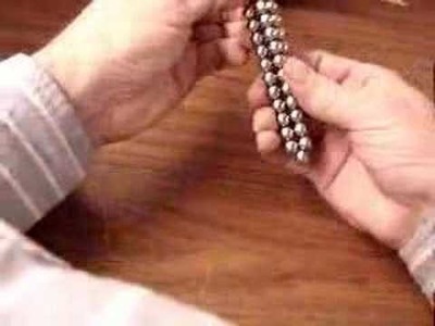 2006 toy invention: neodymium magnet beads: amoebas etc.