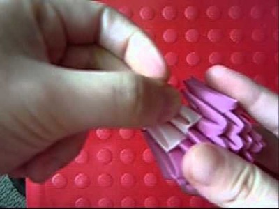 3D origami piglet