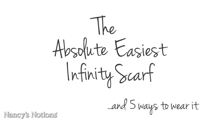 Bare Knits Infinity Scarves DIY