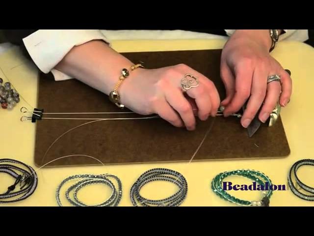 Beadalon Wire Wrapped Bracelet