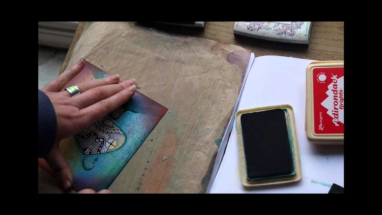 Card creations using the Gelli Plate