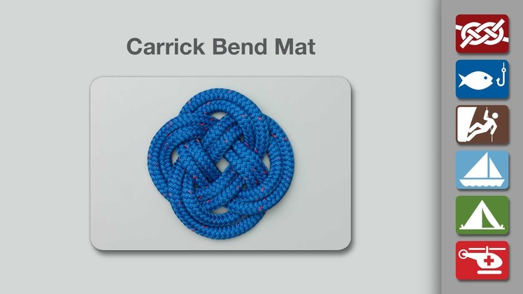 Carrick Bend Mat | How to Make a Carrick Mat