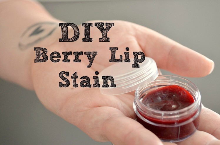 DIY Berry Lip Stain, Pintober #1