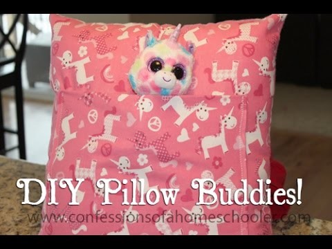 DIY Christmas Pillow Buddies