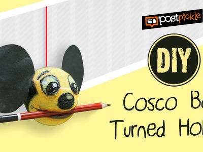 DIY Cosco Ball Turned Holder