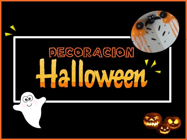 DIY.  Decoración interior. HALLOWEEN !!