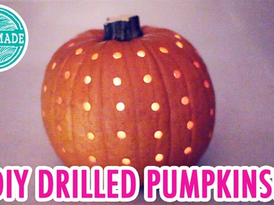 DIY Decorative Drilled Pumpkins - HGTV Handmade
