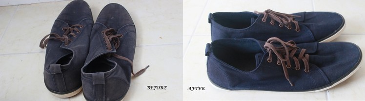 DIY: How To Dye Fabric or Canvas Shoes