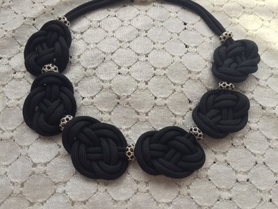 DIY Knotted Necklace