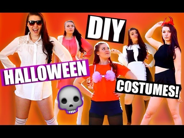 DIY LAST MINUTE Halloween Costumes! | STYLOWEEN