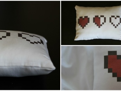 «DIY Legend of Zelda Heart Pillow» | pacifically
