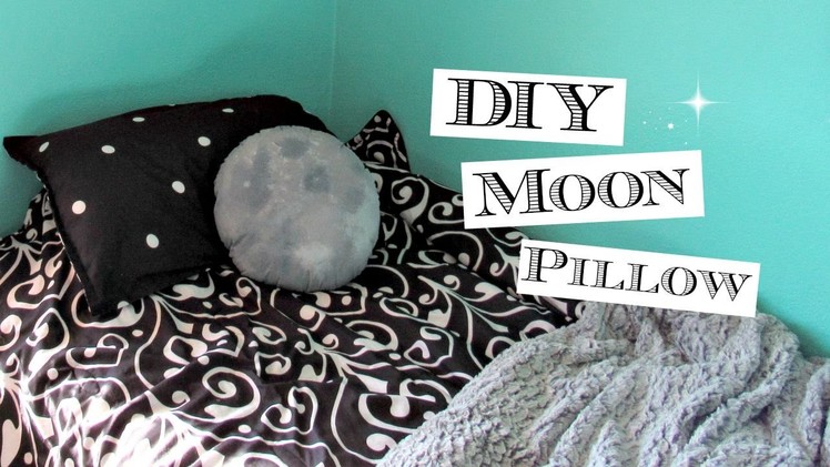 DIY Moon Pillow