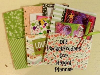 DIY Pocket Folder for Happy Planner