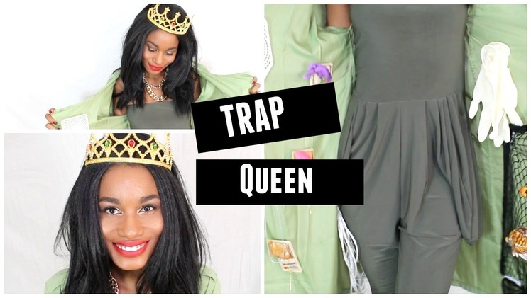 DIY Trap Queen Halloween Costume | Last Minute Idea |