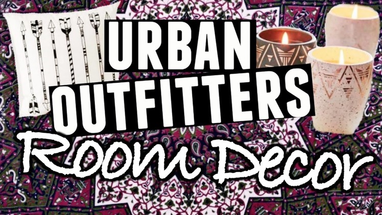 DIY Urban Outfitters Inspired Room Decor for FALL! | MaddyMcQ