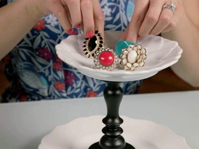 Easy DIY Jewelry Stand | Glam It Yourself