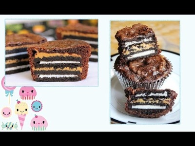 Easy Recipe : How to make Oreo - Peanut Butter Brownie - DIY Kitchen