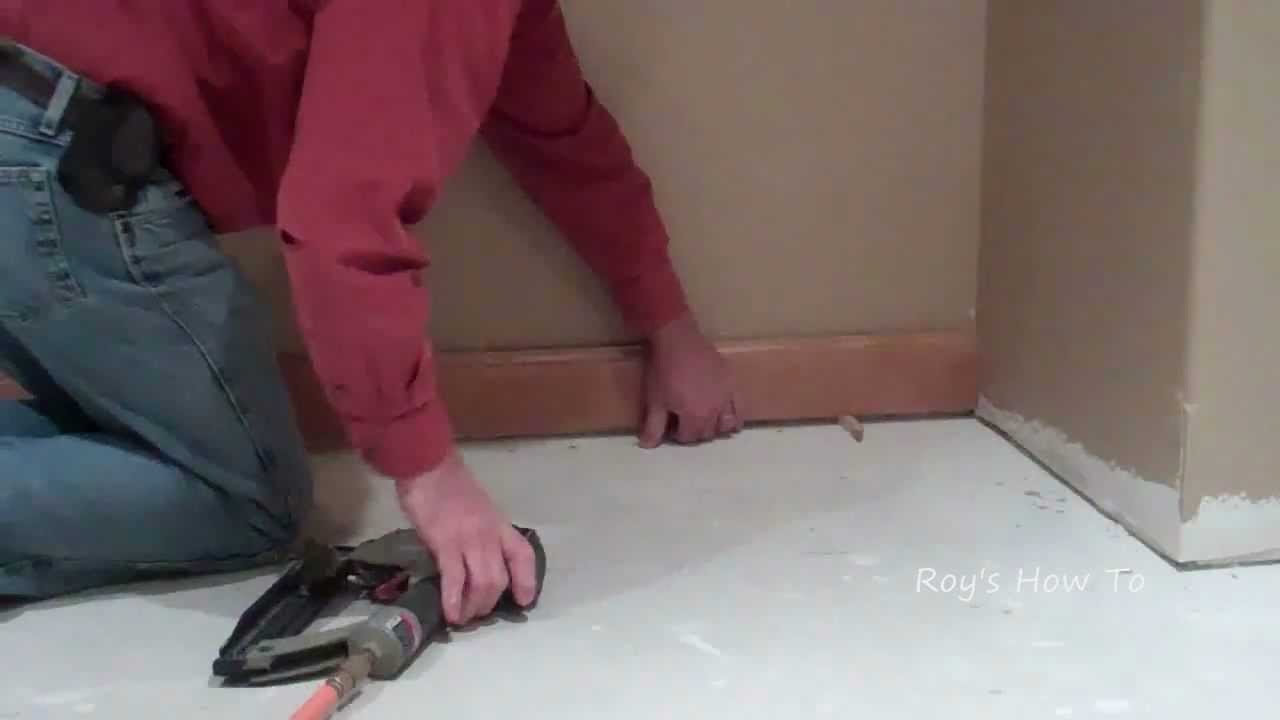 How To Cope And Install Baseboard Trim Video