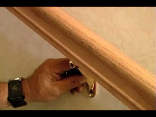 How to Install a Stair Handrail on Stairs - This Old House