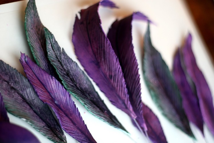 How to Make a Sugar Feather; A McGreevy Cakes Tutorial