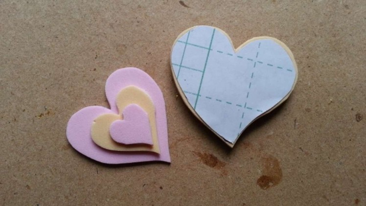 How To Make Cute Foam Heart Stickers - DIY Crafts Tutorial - Guidecentral