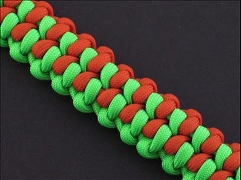 How to Make the Handle Bar (Paracord) Bracelet by TIAT
