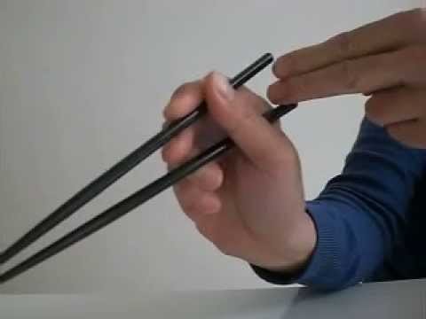 How to use chopsticks. japan
