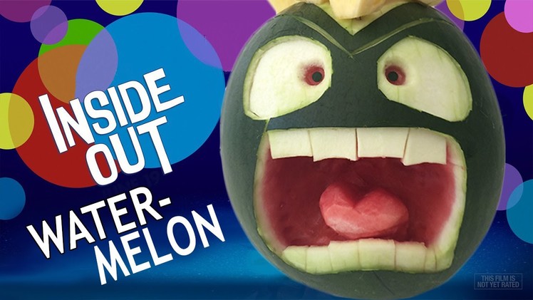 INSIDE OUT WATERMELON CARVING ANGER How To Cook That Reardon