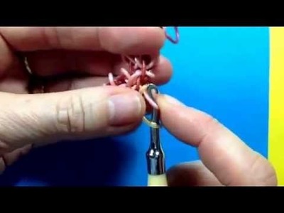 KAOS to CONTROL bracelet tutorial (hook only) rainbow loom bands