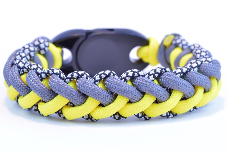 Make the "Jagged Zipper" Paracord Survival Bracelet DIY - BoredParacord!