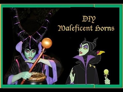 Maleficent horns DIY