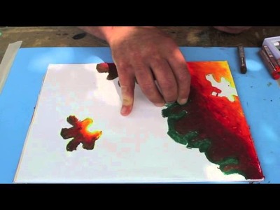 Oil Pastel blending techniques