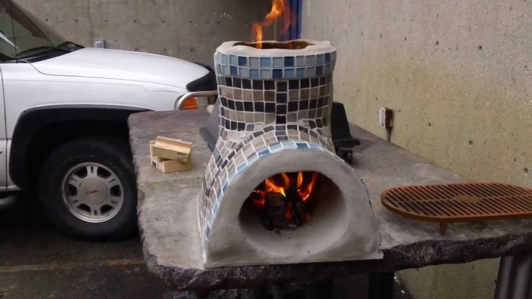 Small Rocket stove for cooking (decorative) Part 1