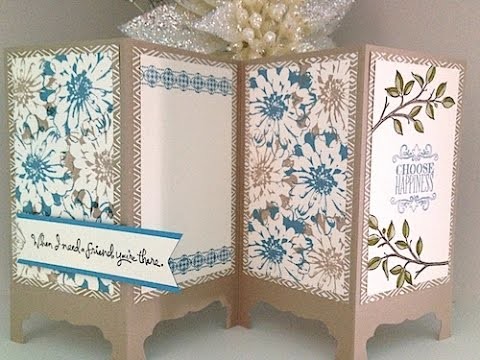 Stampin' Gals Gone Wild Wednesday - Choose Happiness Screen Card