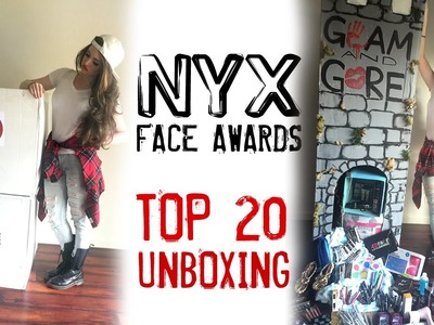 Top 20 Unboxing- NYX Face Awards 2015