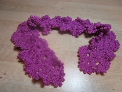 Uncinetto Crochet Tutorial Sciarpa