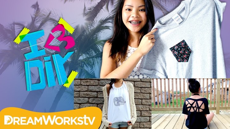3 Easy T-Shirt Upgrades with Jade Lo | I ♥ DIY
