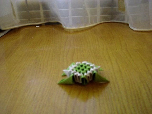 3D Origami Mini Turtle Tutorial